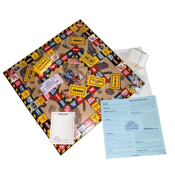Home Improvement Handyman Board Game-Vintage 1993-All Pieces-GUC - Picture 3 of 8